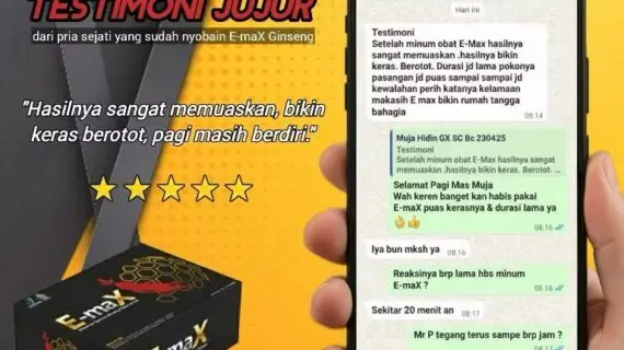 testimoni e-max wa