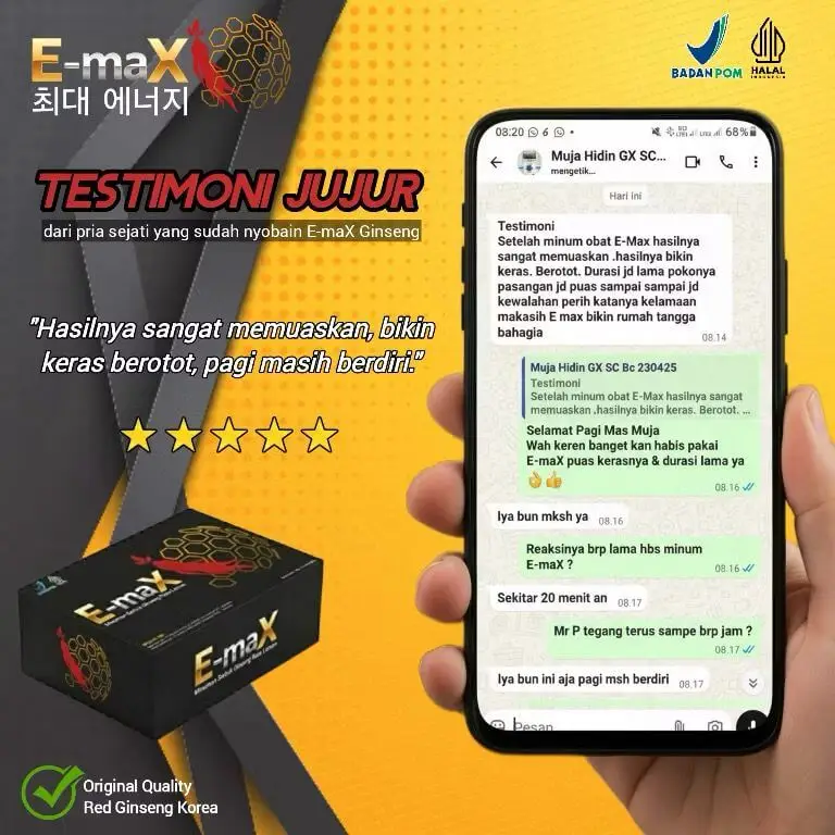 testimoni e-max wa
