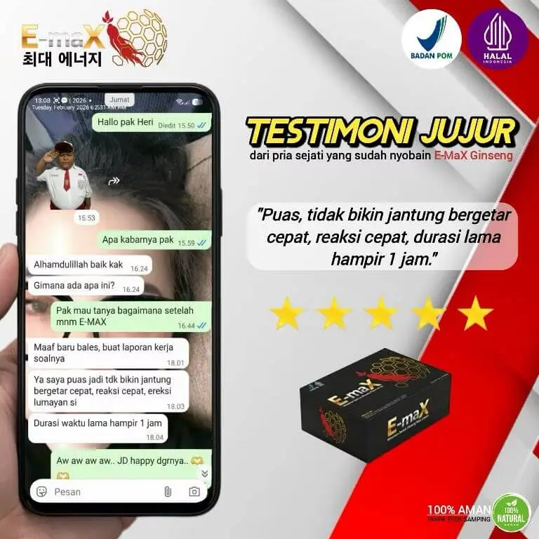 testimoni e-max whatsapp