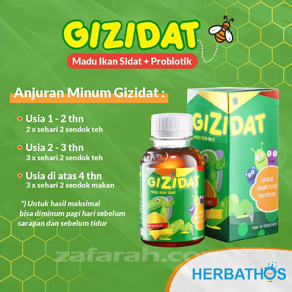manfaat madu gizidat