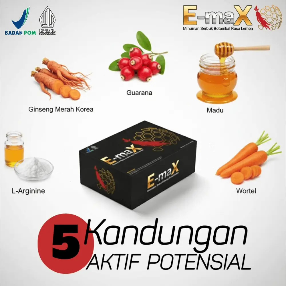 e-max ginseng komposisi