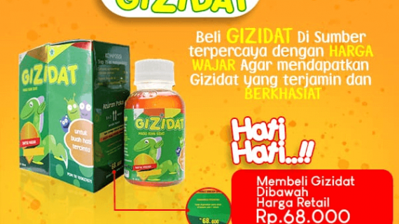 harga gizidat asli
