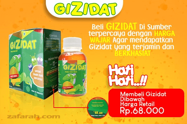 harga gizidat asli
