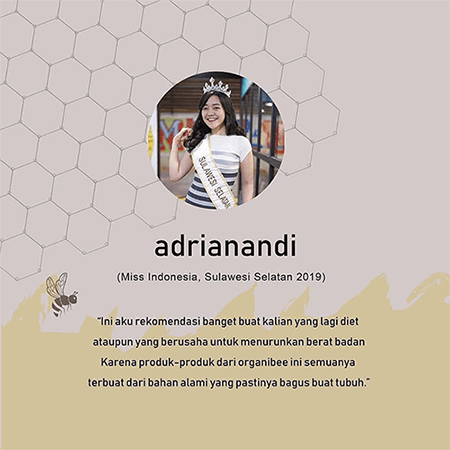 testimoni organibee pulic figure